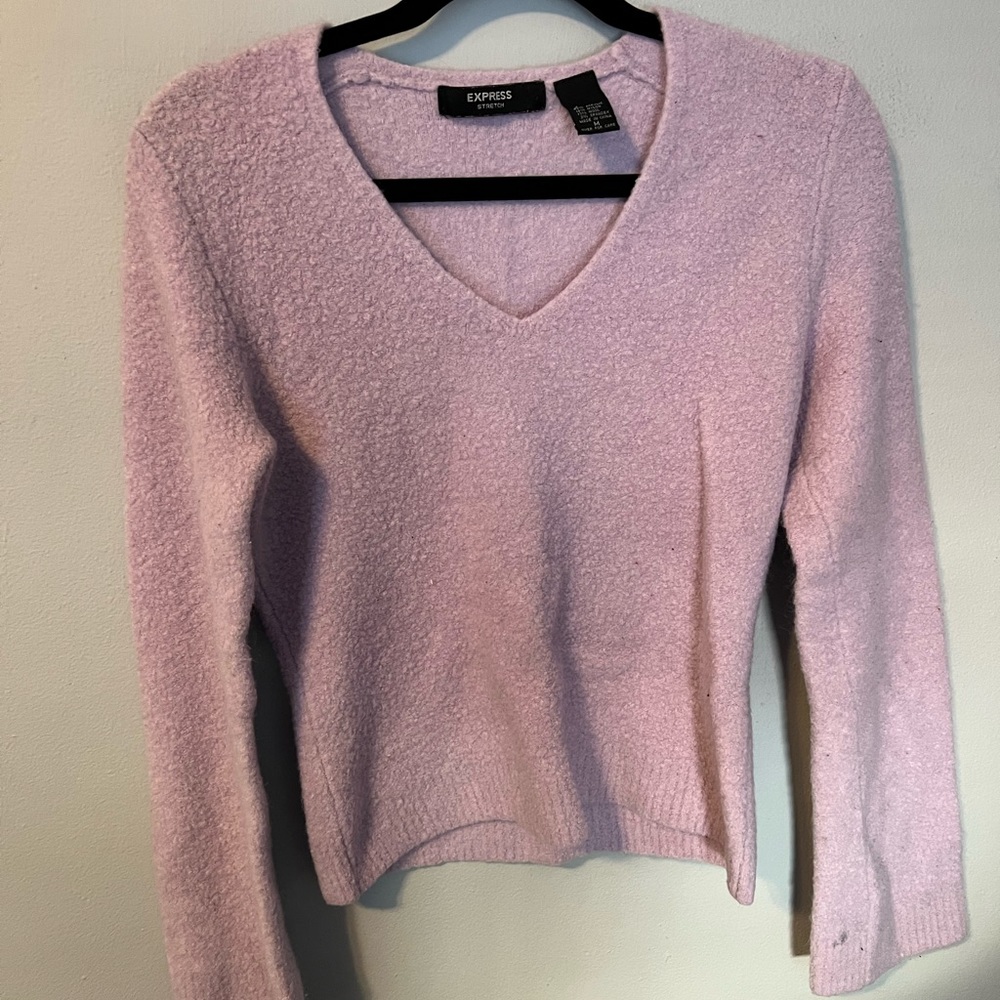 Express medium purple sweater